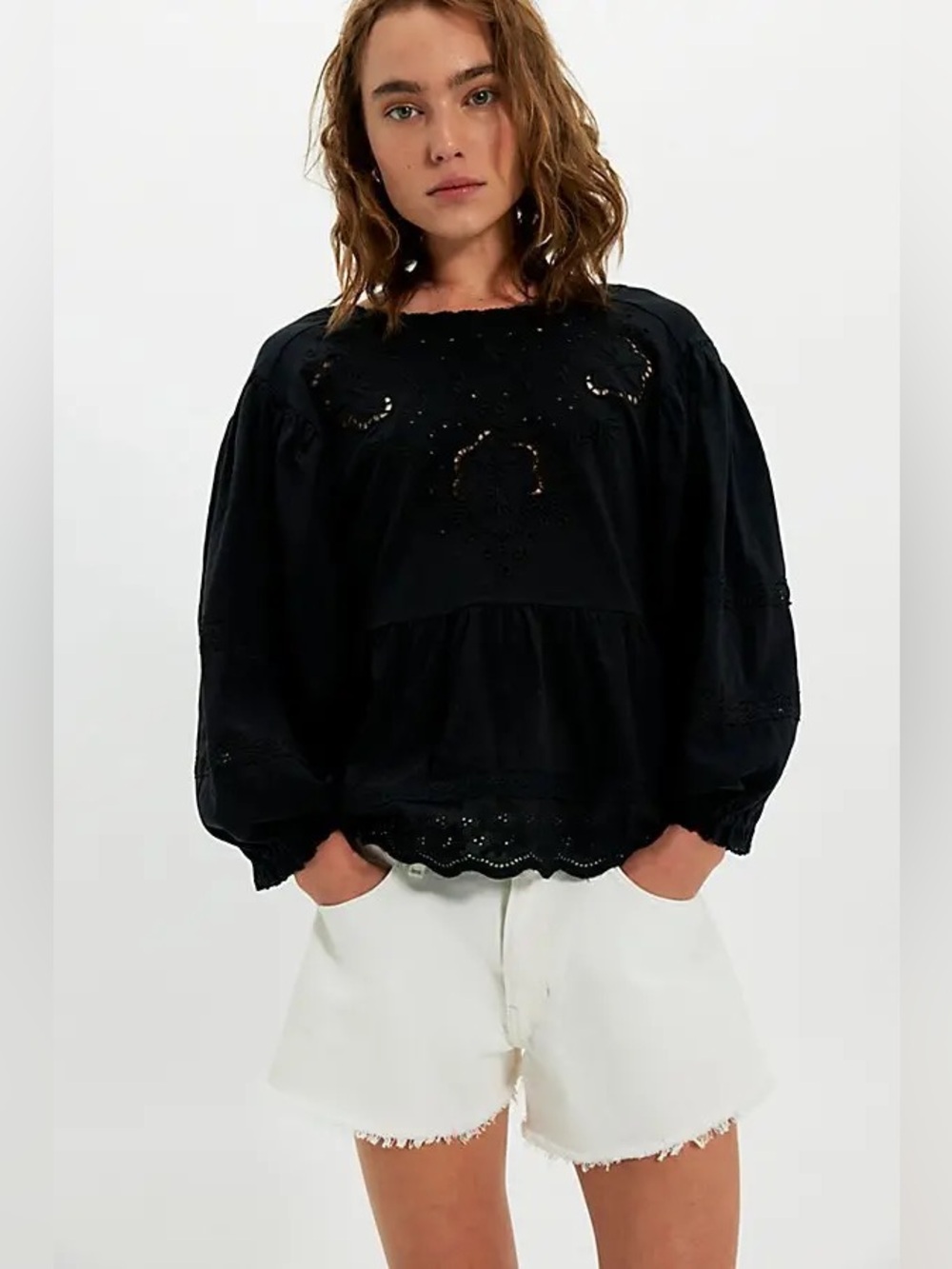 NWT! FP Free People Bowie Reversible Top Sz Large